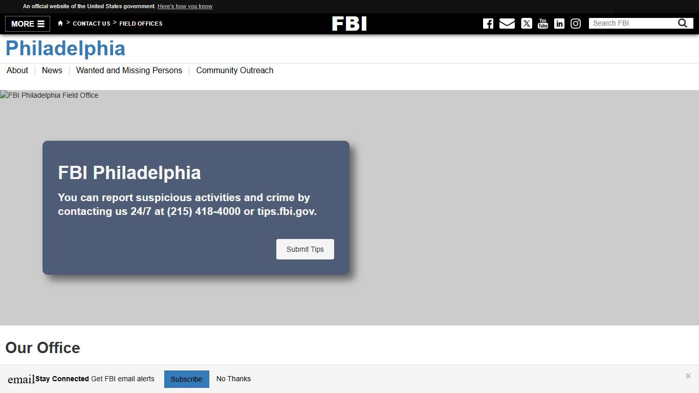 Philadelphia — FBI